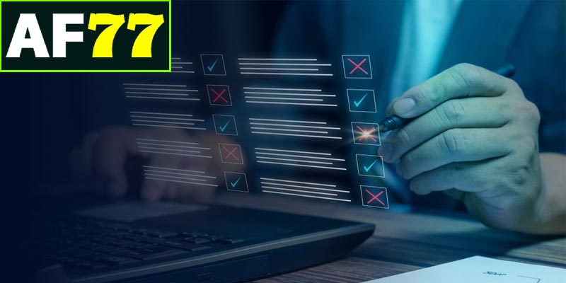 Verificação de identidade (KYC) no AF77